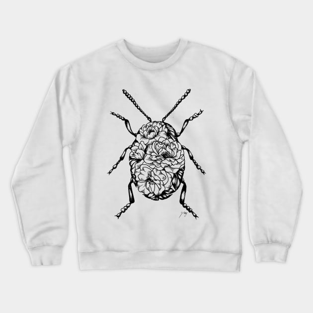 Floral Bug Crewneck Sweatshirt by Akbaly